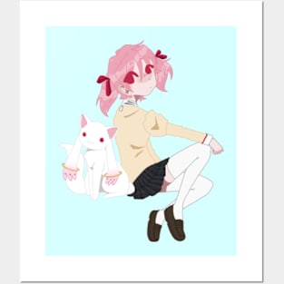 madoka magica Posters and Art